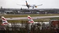دستگیری عاملان اختلال در پروازهای فرودگاه انگلستان