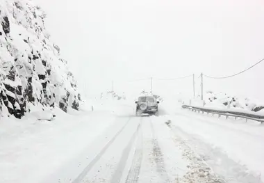  کولاک جاده گلستان به سمنان را بست