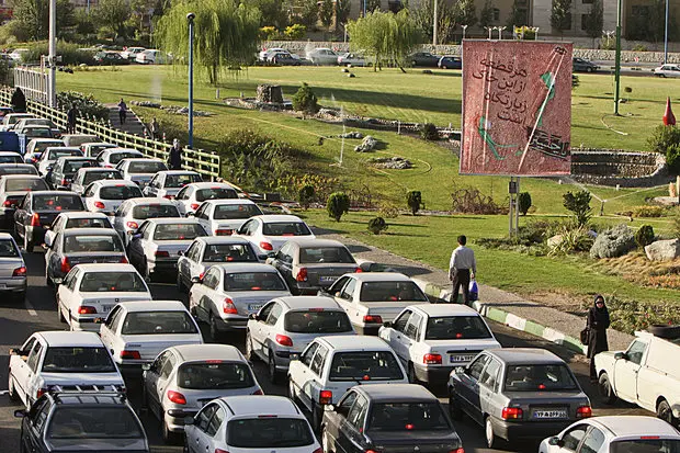 ترافیک نیمه سنگین  در آزادراه تهران-کرج 