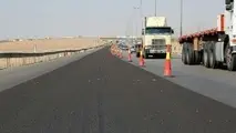 عملیات اجرای آسفالت حفاظتی در آزادراه قزوین - کرج آغاز شد