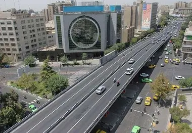 بازگشایی مسیر شرق به غرب پل کریم‌خان