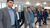 استقبال از اولین مسافران نوروزی و کادر پرواز در فرودگاه گرگان
