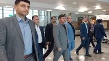 استقبال از اولین مسافران نوروزی و کادر پرواز در فرودگاه گرگان