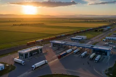  The Overseas Freight Traffic through Inchehborun Border Up 48 Percent 