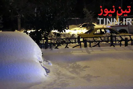 ترافیک سنگین در جاده‌های برفی گیلان