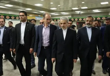 بازدید نوبخت از خط دوم قطارشهری مشهد