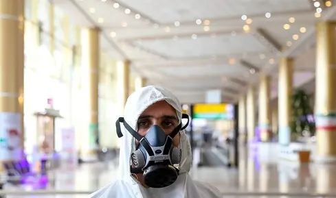 عملیات گندزدایی فرودگاه بین المللی مشهد