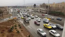 ترافیک سنگین در محور کرج-چالوس 