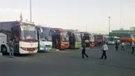 ۱۸۰ دستگاه اتوبوس برای انتقال زوار گیلانی در مرز مهران مستقر شدند
