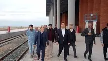 بازدید معاون مسافری راه آهن از جنوب شرق و تأکید بر آمادگی سفرهای نوروزی