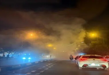 چند توصیه مهم به رانندگانی که هنگام وقوع انفجار در حال تردد هستند