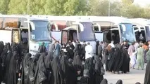 ۶۵۰۰ اتوبوس برای بازگشت زائران از مرز مهران اعزام می‌ شود