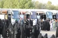 ۶۵۰۰ اتوبوس برای بازگشت زائران از مرز مهران اعزام می‌ شود