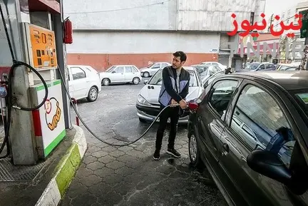 پمپ بنزین های تهران پس از اعلام سهمیه بندی