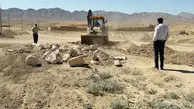رفع تصرف بیش از ۱۵ هزار مترمربع از اراضی ملی خراسان شمالی 