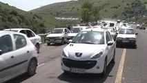 ترافیک سنگین در برخی از بزرگراه های کشور