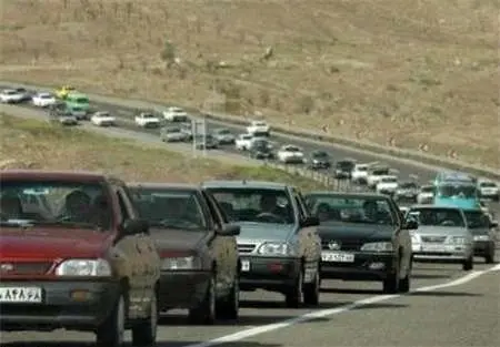 ترافیک سنگین درآزادراه تهران- کرج