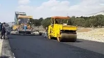 آغاز عملیات آسفالت در بزرگراه دشت ارژن- تنگ ابوالحیات

