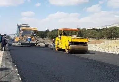 آغاز عملیات آسفالت در بزرگراه دشت ارژن- تنگ ابوالحیات

