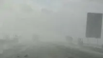 بارش برف برخی جاده های استان زنجان را در برگرفته است