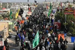 فیلم| زائران حسینی، چشم به راه هستند