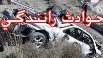 حادثه رانندگی در جاده ضیاء آباد-تاکستان – یک مصدوم برجا گذاشت