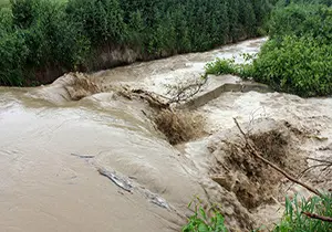 خسارت سنگین سیل به روستا‌های گلوگاه
