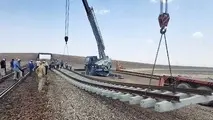 عملیات بهسازی خط آهن سیاه‌ چشمه تا رشت آغاز شد