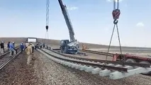 عملیات بهسازی خط آهن سیاه‌ چشمه تا رشت آغاز شد