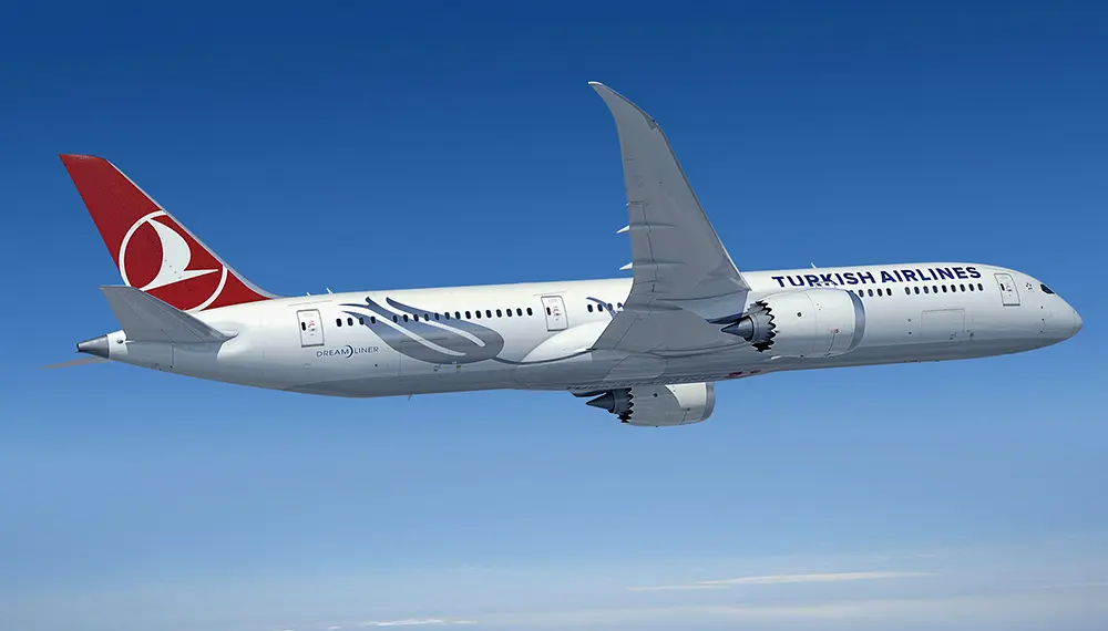 Turkish Airlines To Order 40 787-9 Dreamliners
