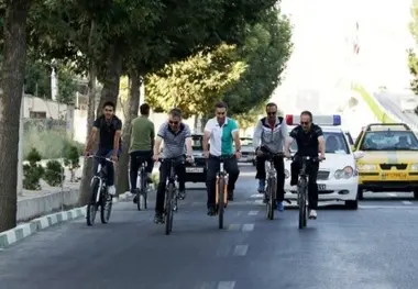 معابر شهر تهران آماده ایجاد لاین های ویژه دوچرخه نیست