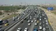 ترافیک سنگین در آزاد راه‌های تهران شمال و قزوین رشت 