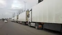 ساماندهی کامیون های مرز آستارا تا سه شنبه