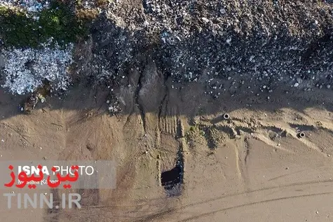گزارش تصویری| فاجعه بزرگ؛ کوه زباله در چند متری دریای کاسپین