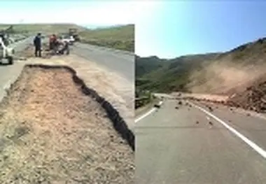 اتمام عملیات ریزش‌برداری و ایمن‌سازی محورهای زرند - رفسنجان و زرند - هوتکن