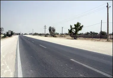 جاده  از مشکلات مهم 