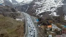 تردد پرحجم در مبادی خروجی تهران