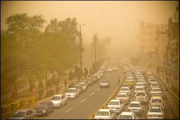 وزش باد و خیزش گرد وخاک در تهران و 13 استان دیگر