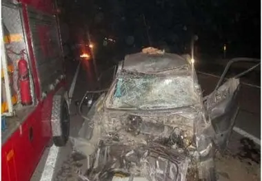 حادثه رانندگی در محور تربت حیدریه - مشهد با یک کشته