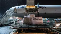 Lufthansa freighter in relief-aid flight to Puerto Rico