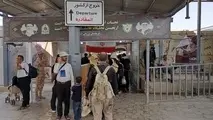 علت کندی عبور زائران از مرز مهران+فیلم 