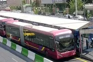 اختلال خدمات BRT در محدوده میدان شهید بهشتی تبریز