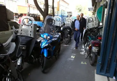فیلم| موتور سواری وزیر و نماینده مجلس در تهران