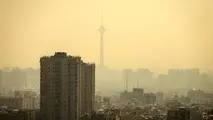  کیفیت هوای تهران برای گروه های حساس ناسالم است