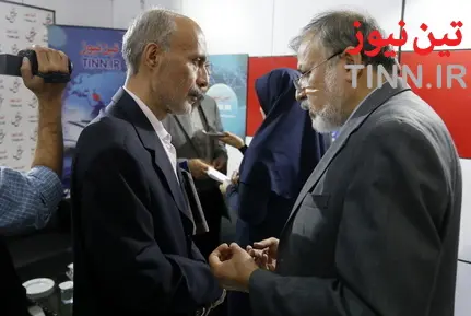 بازدید فرنوش نوبخت از غرفه تین نیوز