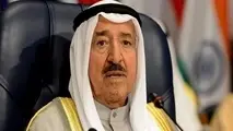 امیر کویت حادثه زلزله در ایران را به حسن روحانی تسلیت گفت