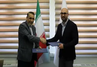 امضای تفاهم نامه همکاری میان دانشکده صنعت هواپیمایی کشوری و مجموعه شرکت های سپهر طلایی پارس