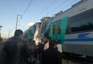 فیلم | واژگونی قطار در تونس