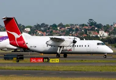 Eastern Australia DH8B Engine Shuts Down in Flight