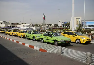 افزایش تاکسی‌های فرودگاه مهرآباد در ایام نوروز